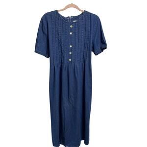 Sarin New York‎ Vintage Denim Dress Medium (2393)